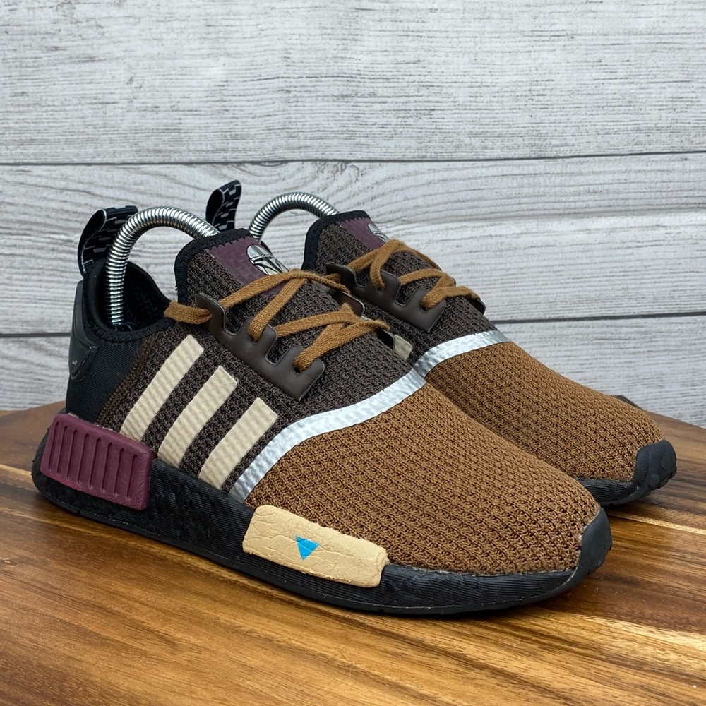 Adidas Women's Brown and Black Sneakers - Picture 3 of 12